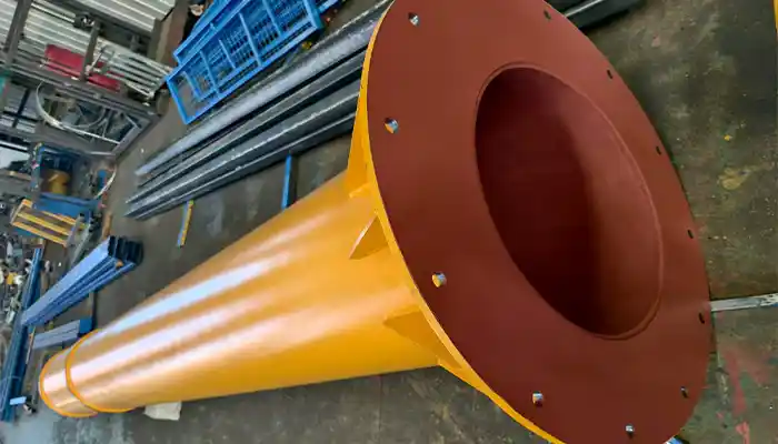 crane column of 5 ton pillar mounted jib crane