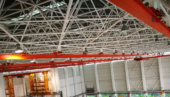 multiple point underhung bridge crane 