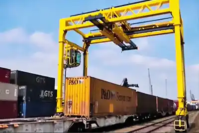 Integration of 40.5 Ton to 65 Ton RTGs in Railroad Systems