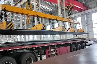 Electromagnetic Overhad Crane for Steel Plate Handling