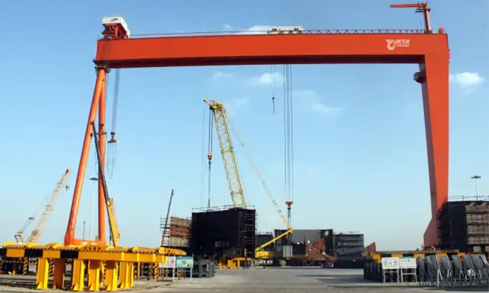Rail-Mounted Shipyard Gantry Cranes (RMG)