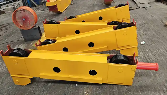  End carriages of the 30 ton double girder overhead crane for sale Cambodia 