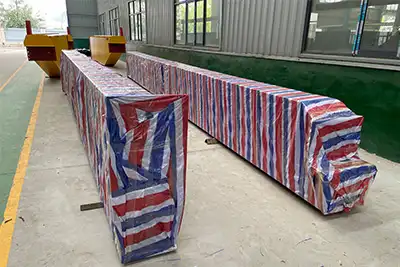 15 Ton HD Single Girder Crane & Electric Hoist for Sale Paraguay