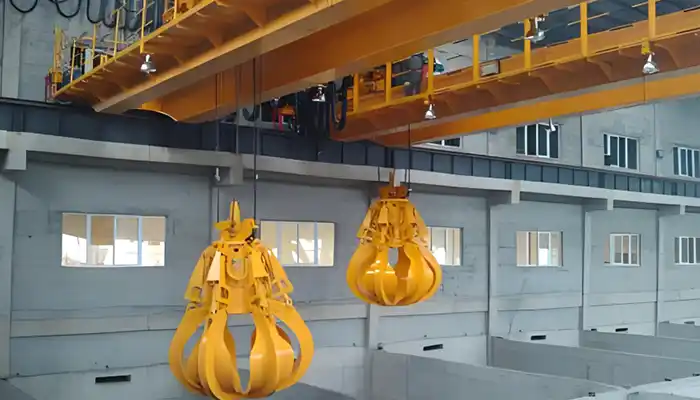 high capacity grab bucket crane 10 ton to 50 ton for sale