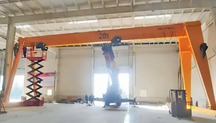 Single girder full gantry crane