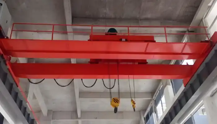 lh double girder overhead crane system