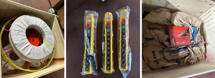 crane kit parts and components