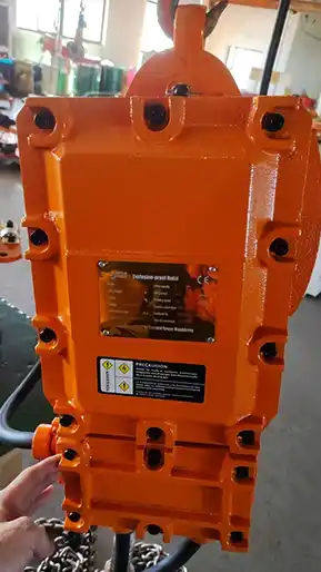 explosion proof electric chain hoist