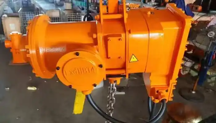 Explosion proof electric chain hoist