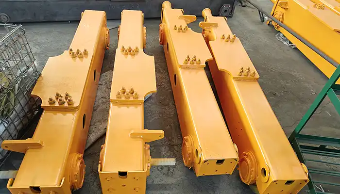 End carriages of explosion proof crane 