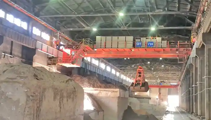  Grab Bucket Automatic Overhead Crane
