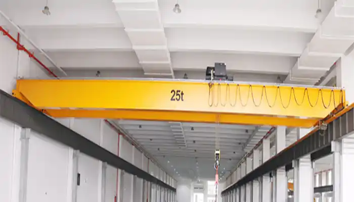 double girder overhead crane 25 ton explosion proof design for milliary use