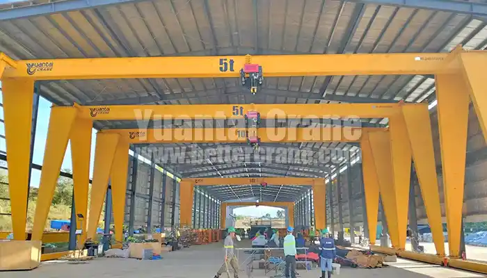 very competitive gantry cranes price was given to client for bulk order purchasing 
