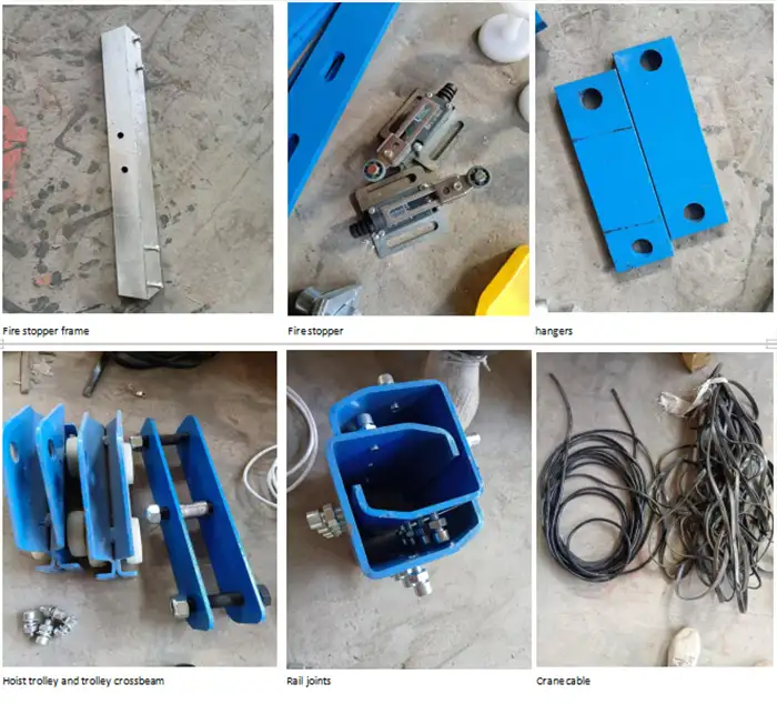kbk crane kit parts and components 