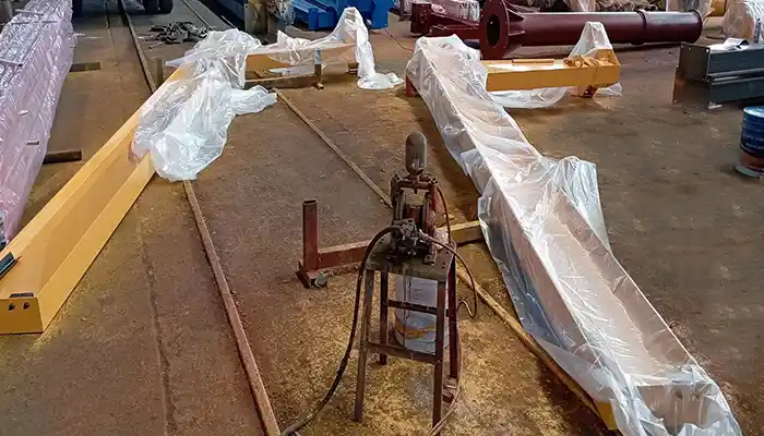 cantilevers of 2 ton jib cranes 