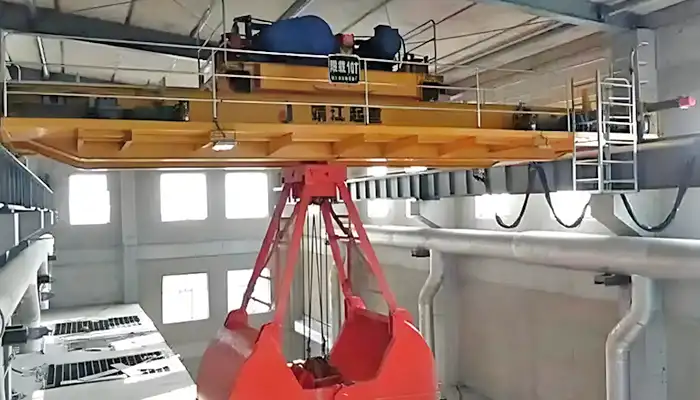grab bucket overhead crane 
