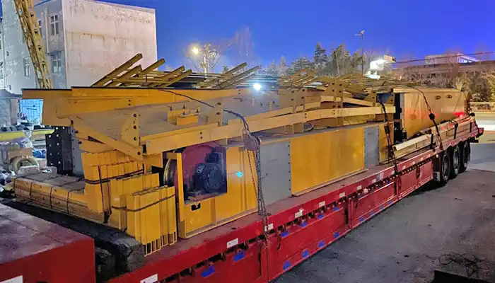 Delivery of 40 ton explosion proof overhead crane for sale Germany