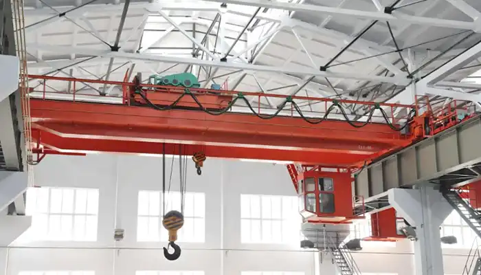 QB series of double girder explosion proof overhead crane with affordable price 