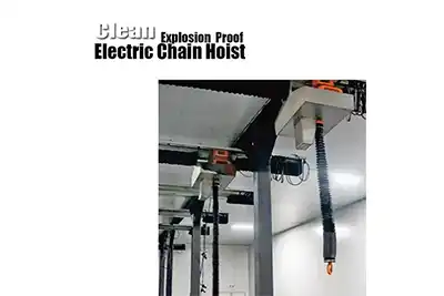 Cleanroom-Compatible Explosion-Proof Hoists: Safety & Cleanliness