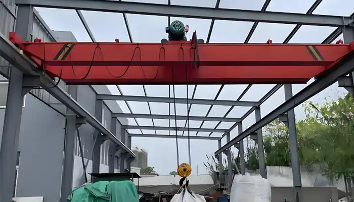 Economical explosion proof overhead crane with economical  BCD explosion proof wire rope hoist 