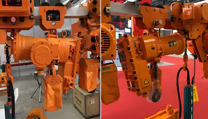 manual trolley electric chain hoist for sale