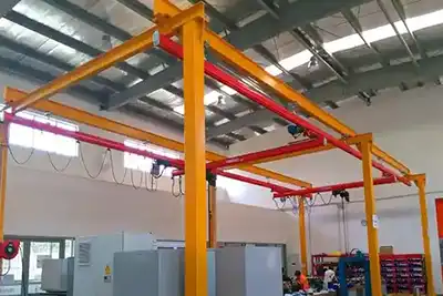 KBK Light Crane System with Electric Chain Hoist – Switzerland