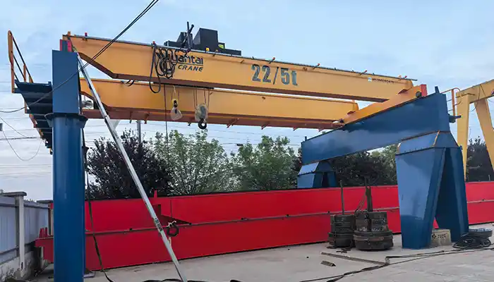  22 / 5 ton overhead crane double hook for sale Philippines 