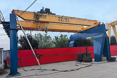 22/5 Ton European Overhead Crane for Phillipines, Load Testing