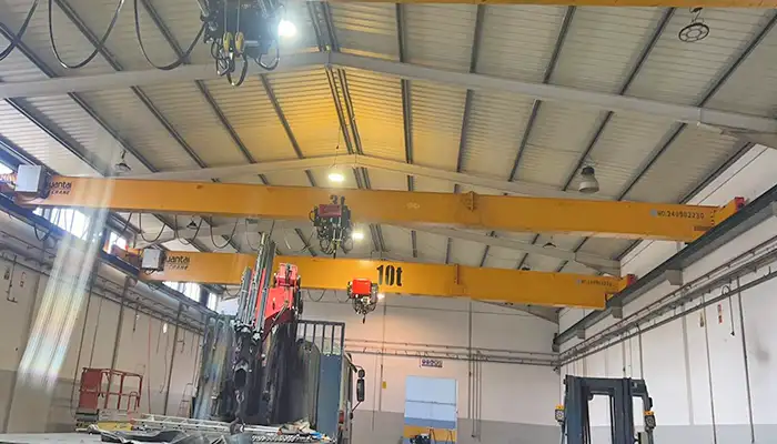 Single Girder 10 Ton Overhead Crane for sale price 
