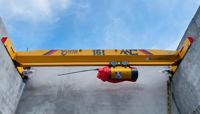 Single Girder Overhead Crane with Electric Overhead Hoist Trolley - LD Series 