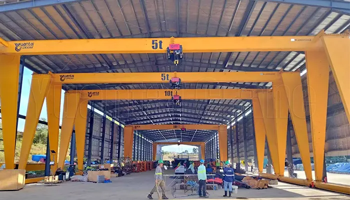 single girder gantry crane for sale, price list of 1 ton to 20 ton gantry crane