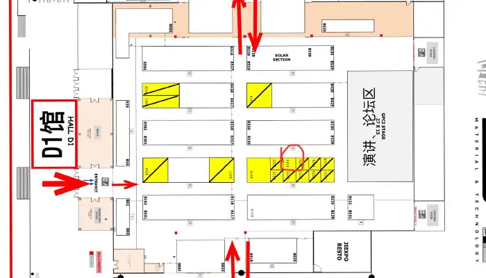 Yuantai Crane at Jakarta International Expo Kemayoran, Indonesia 