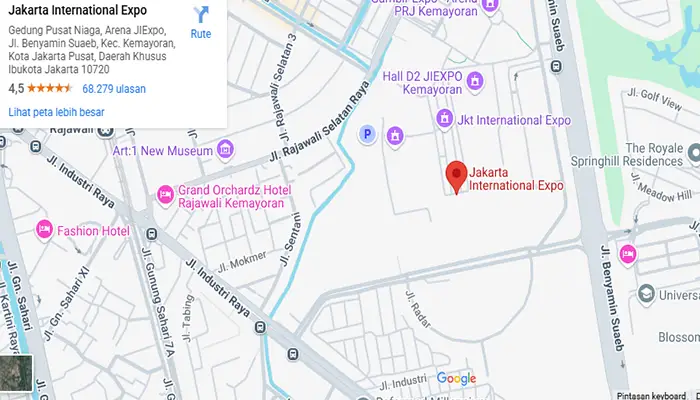 Jakarta International Expo Kemayoran, Indonesia 