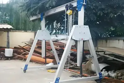 Industrial Applications of Adjustable Gantry Cranes in Tight Spaces