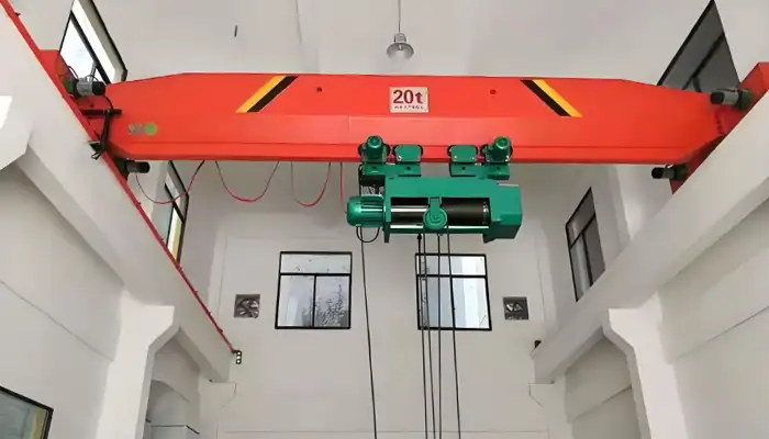 20 ton single girder overhead crane top running design for your reference 