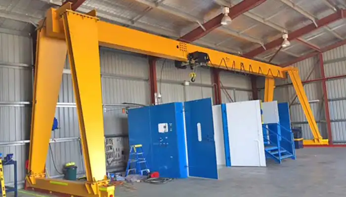 single girder gantry crane specifications