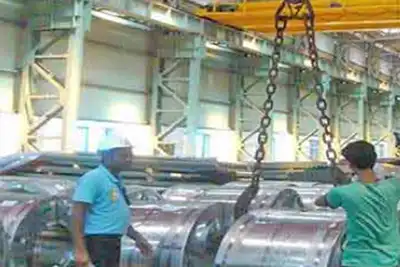 overhead crane for steel coil handling 