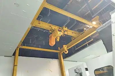Custom overhead crane 5 ton for limited space workshop 