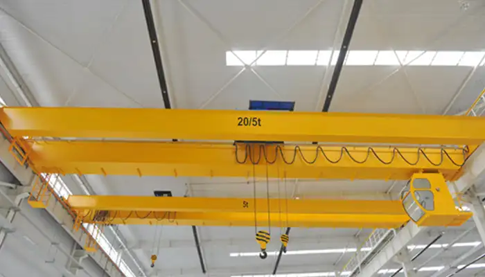 top runing double girder overhead crane for sale Qatar