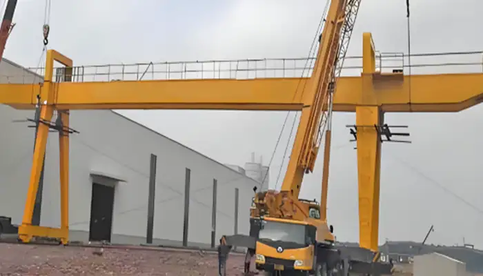 Double girder gantry crane for sale Doha 