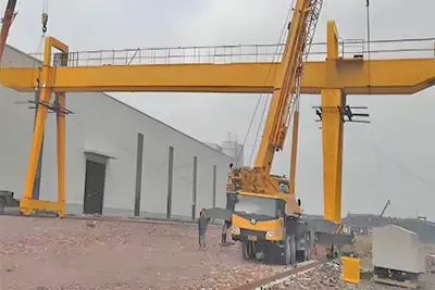 Heavy Lifting Made Easy:15 Ton Gantry Crane for Sale Doha, Qatar