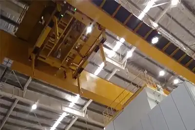 Die Gripper Cranes for Automotive Mold Handling, Up to 66 Ton