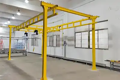 Case Study: 2 Ton Freestanding Workstation KBK Crane USA