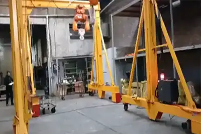 15 Ton Gantry Crane Argentina – Mobile A Frame Gantry Crane