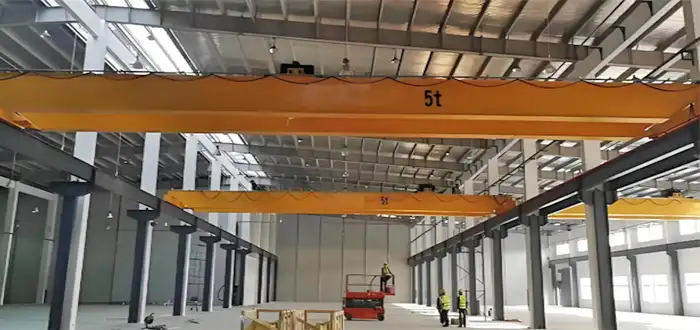  5 ton double girder overhead crane for sale 