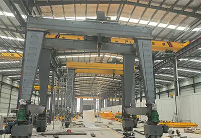 40 to 65 Ton Wheeled Gantry Cranes for Container Yards
