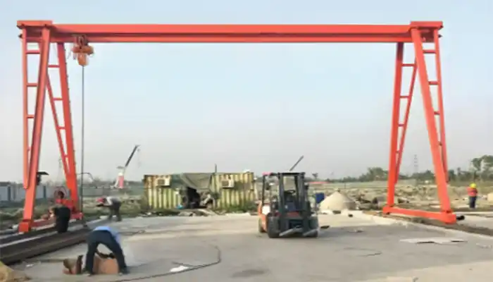 1 ton gantry crane single girder for sale 