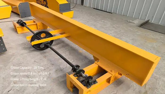 10 ton underhung  overhead crane for sale Uk 