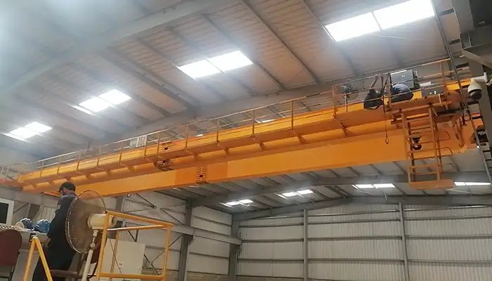 15 ton overhead crane top running double girder for sale 