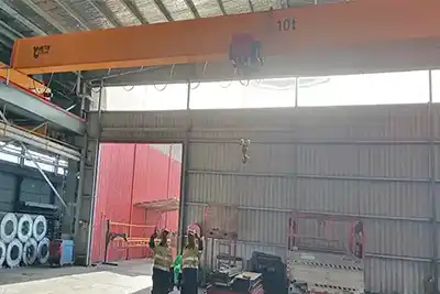 10 Ton Overhead Crane for Sale, PNG for Steel Coil Handling
